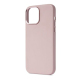 Coque en Cuir Rose pour iPhone 13 Pro Max