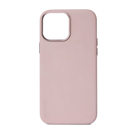 Coque en Cuir Rose pour iPhone 13 Pro Max