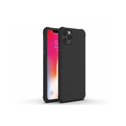 Coque TPU Liquide iPhone 11 Pro Max Noir Polybag