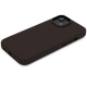 Coque MagSafe en cuir marron pour iPhone 14