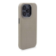 Beige Leather MagSafe Case for iPhone 14 Pro