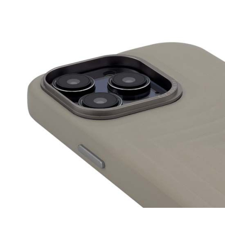 Coque en Cuir Beige MagSafe pour iPhone 14 Pro Max