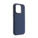 iPhone 15 Navy Leather MagSafe Case