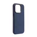 Navy Leather MagSafe Case for iPhone 15 Plus