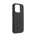 Black Leather MagSafe Case for iPhone 15 Plus