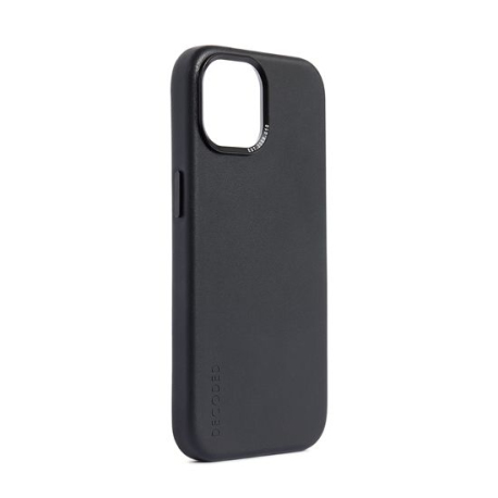 Black Leather MagSafe Case for iPhone 15 Pro Max