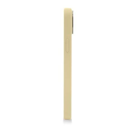 Coque en Silicone Antimicrobienne MagSafe pour iPhone 14 - Beige