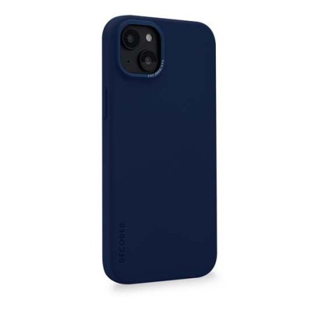 Coque MagSafe Silicone Antimicrobienne pour iPhone 14 Plus, Bleue