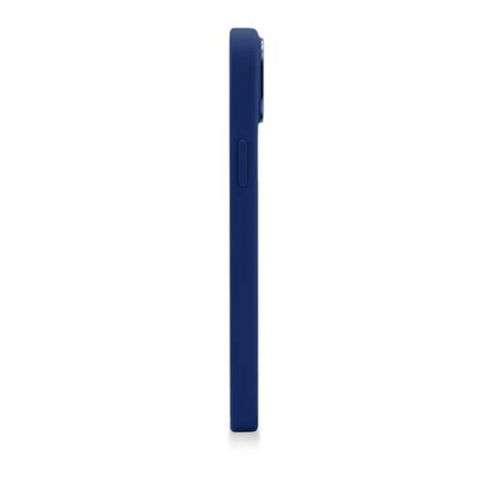 Coque MagSafe Silicone Antimicrobienne pour iPhone 14 Plus, Bleue