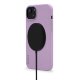 Antimicrobial Silicone MagSafe Case for iPhone 14 Plus - Lavender