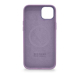 Antimicrobial Silicone MagSafe Case for iPhone 14 Plus - Lavender