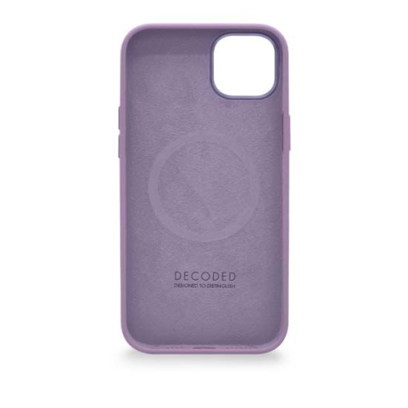 Antimicrobial Silicone MagSafe Case for iPhone 14 Plus - Lavender