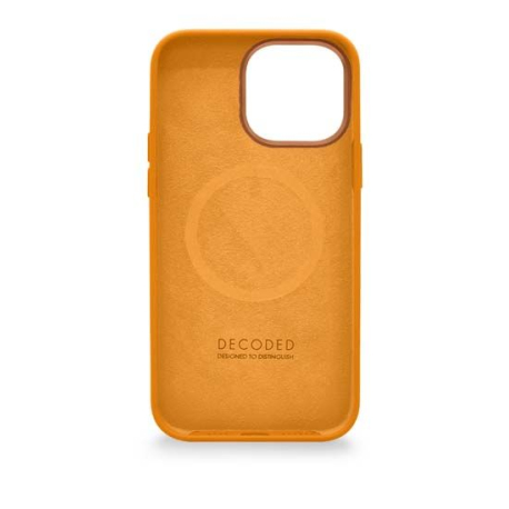 Coque Antimicrobienne MagSafe en Silicone pour iPhone 14 Pro Abricot