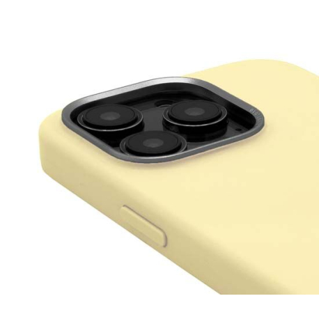 Antimicrobial Silicone MagSafe Case for iPhone 14 Pro in Beige