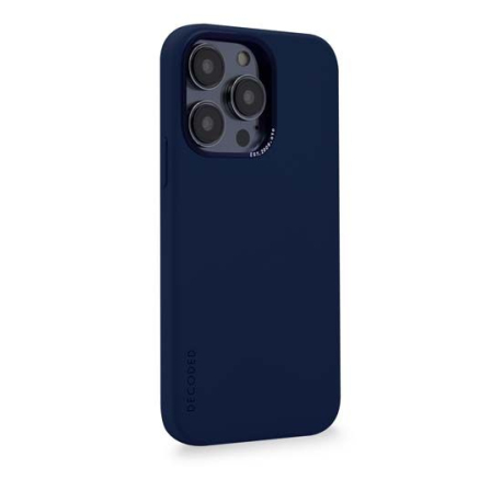 Coque MagSafe Silicone Antimicrobienne pour iPhone 14 Pro - Bleu