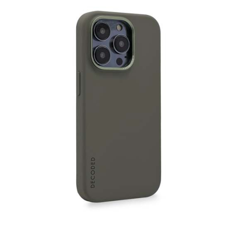 Coque Antimicrobienne en Silicone MagSafe pour iPhone 14 Pro - Olive