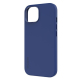 Coque MagSafe Silicone Antimicrobienne iPhone 15 - Bleu