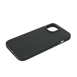 Antimicrobial Silicone MagSafe Case for iPhone 15 - Black