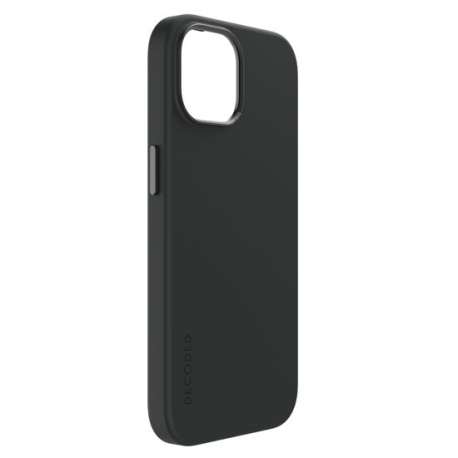 Coque Antimicrobienne MagSafe en Silicone pour iPhone 15 - Noir