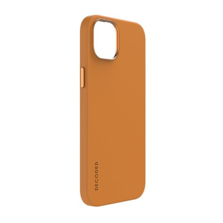 Antimicrobial Silicone MagSafe Case for iPhone 15 Plus - Apricot