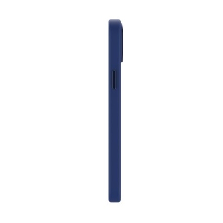 Coque MagSafe Silicone Antimicrobienne pour iPhone 15 Plus - Bleu