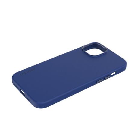 Coque MagSafe Silicone Antimicrobienne pour iPhone 15 Plus - Bleu