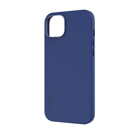 Coque MagSafe Silicone Antimicrobienne pour iPhone 15 Plus - Bleu