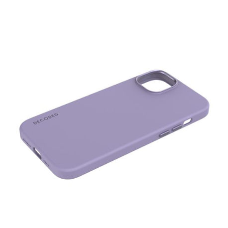 Antimicrobial Silicone MagSafe Case for iPhone 15 Plus in Lavender