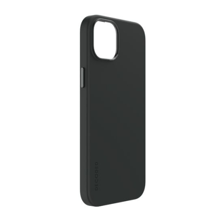 Coque MagSafe Silicone Antimicrobienne pour iPhone 15 Plus - Noir