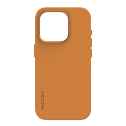 MagSafe Antimicrobial Silicone Case for iPhone 15 Pro in Apricot