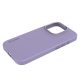 Antimicrobial Silicone MagSafe Case for iPhone 15 Pro - Lavender