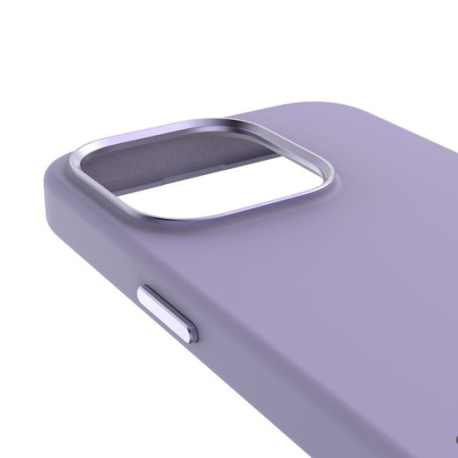 Antimicrobial Silicone MagSafe Case for iPhone 15 Pro - Lavender