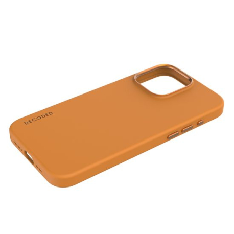 Antimicrobial Silicone MagSafe Case for iPhone 15 Pro Max – Apricot