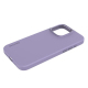 Lavender Antimicrobial Silicone MagSafe Case for iPhone 15 Pro Max