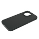 Coque MagSafe Silicone Antimicrobienne pour iPhone 15 Pro Max - Noir