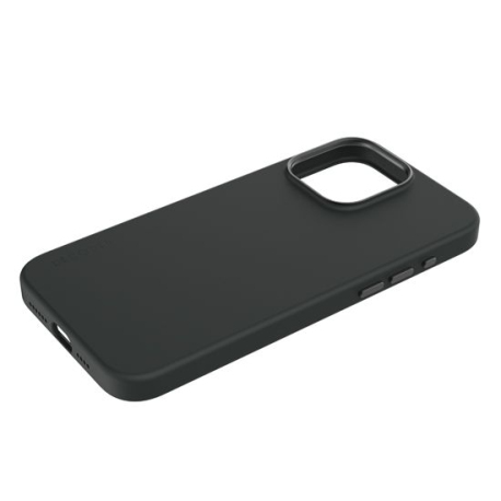 Antimicrobial Silicone MagSafe Case for iPhone 15 Pro Max - Black