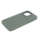 Coque Antimicrobienne en Silicone MagSafe pour iPhone 15 Pro Max - Vert