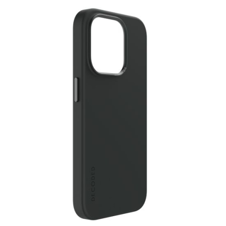 Coque MagSafe Silicone Antimicrobienne iPhone 15 Pro - Noir