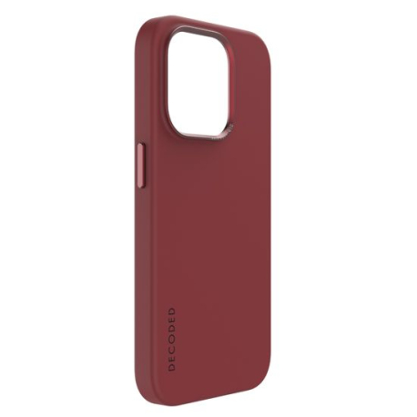 Antimicrobial Silicone MagSafe Case for iPhone 15 Pro - Red