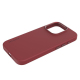 Antimicrobial Silicone MagSafe Case for iPhone 15 Pro - Red