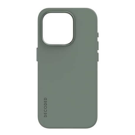 Coque MagSafe Silicone Antimicrobienne pour iPhone 15 Pro - Vert