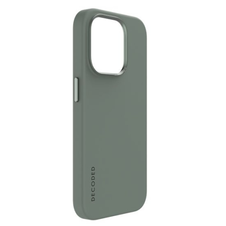 Coque MagSafe Silicone Antimicrobienne pour iPhone 15 Pro - Vert