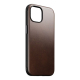 Modern Horween Leather iPhone 15 Case - Brown