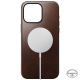 Coque en Cuir Horween Moderne pour iPhone 15 Pro Max Marron