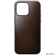 Coque en Cuir Horween Moderne pour iPhone 15 Pro Max Marron