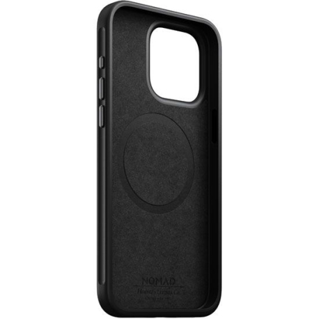 Coque en Cuir Horween pour iPhone 15 Pro Max - Noir