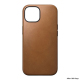 Modern Leather iPhone 15 Case - English Tan