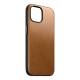 Coque Moderne en Cuir pour iPhone 15 - Marron Cuir Anglais