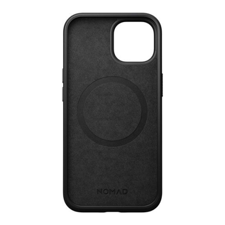 Modern Leather Case for iPhone 15 Black