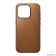 Coque Modern Cuir iPhone 15 Pro English Tan